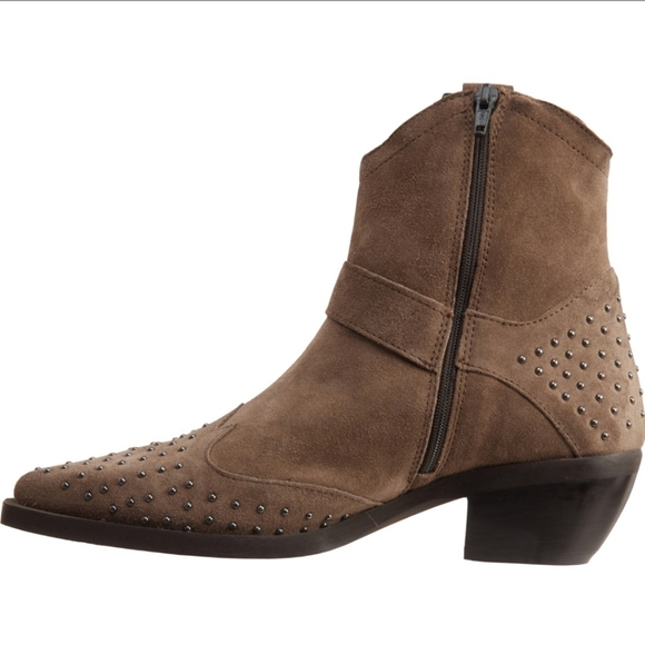 Gorgeous Emanuele Crasto Italian Made Studded Booties - Picture 4 of 6